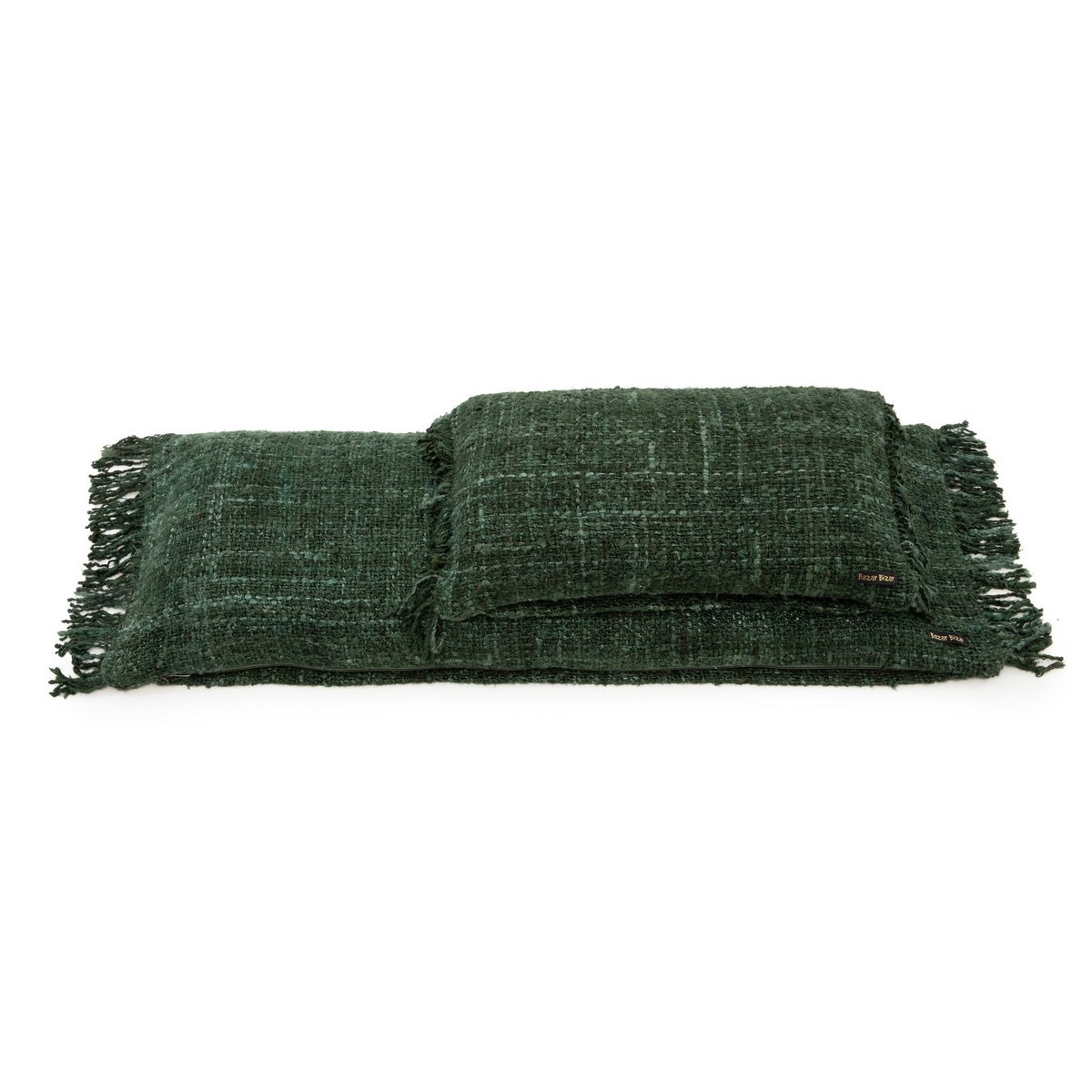 The Oh My Gee Cushion Cover - 100 cm x 35 cm - Forest Green