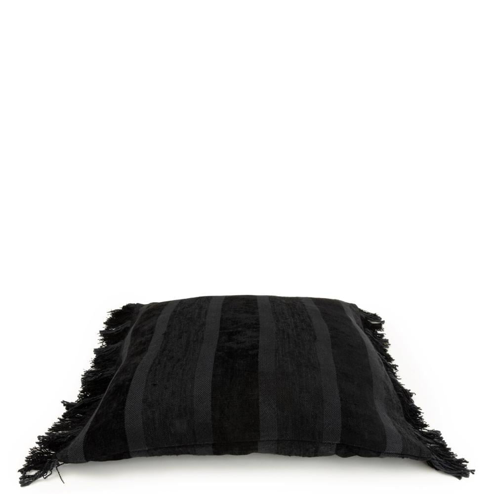 The Oh My Gee Cushion Cover - 60 cm x 60 cm - Black Velvet