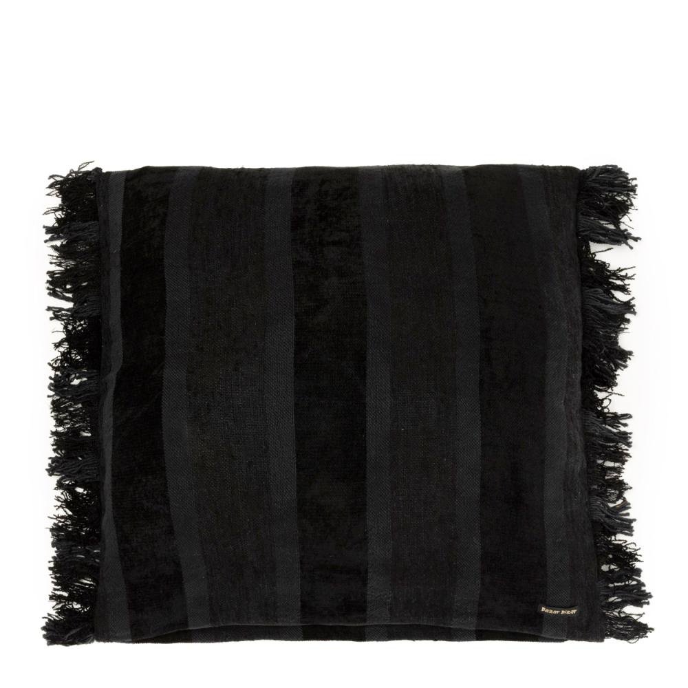 The Oh My Gee Cushion Cover - 60 cm x 60 cm - Black Velvet