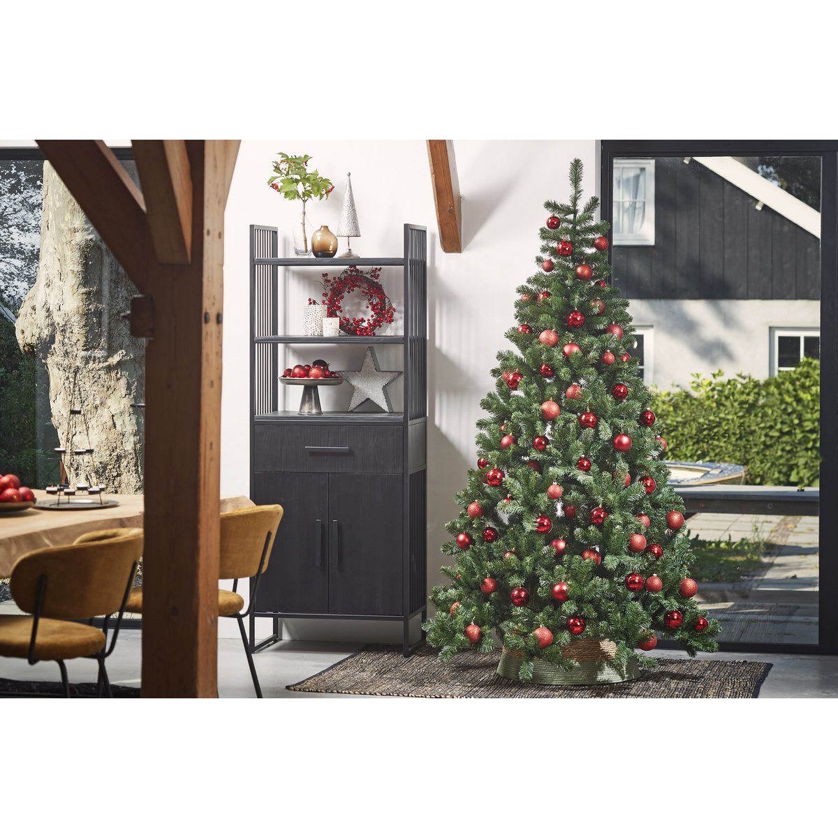 Tuscan Artificial Christmas tree - H155 x Ø99 cm - Green