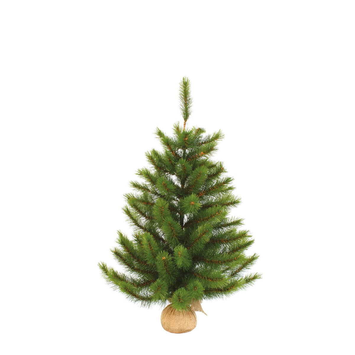 Black Box Trees Richmond Artificial Christmas tree in Jute - H90 x Ø69 cm - Green