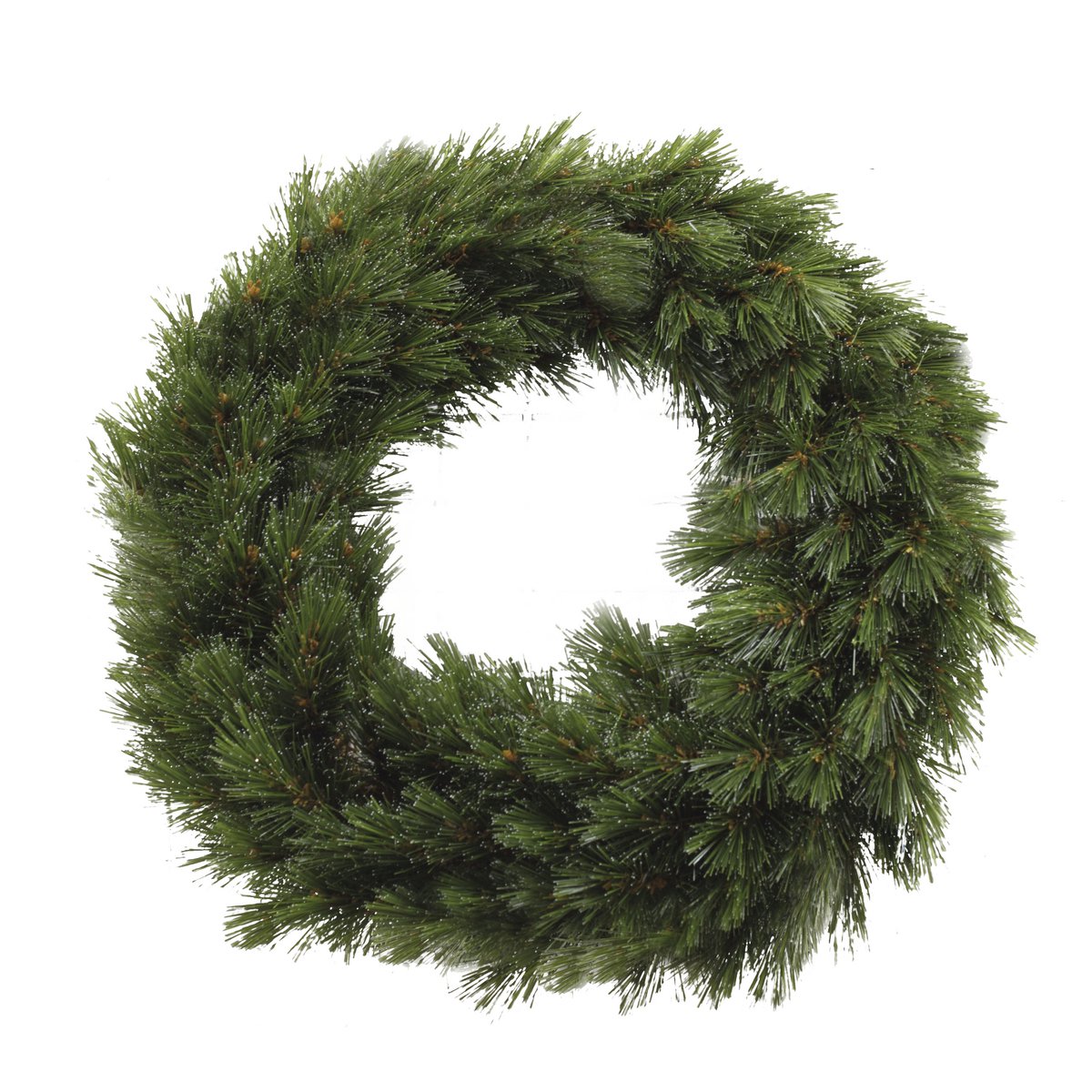 Forest Frosted Christmas Wreath - Ø45 cm - Green