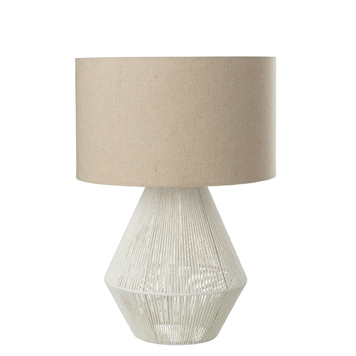 J-Line Table lamp String Jute White