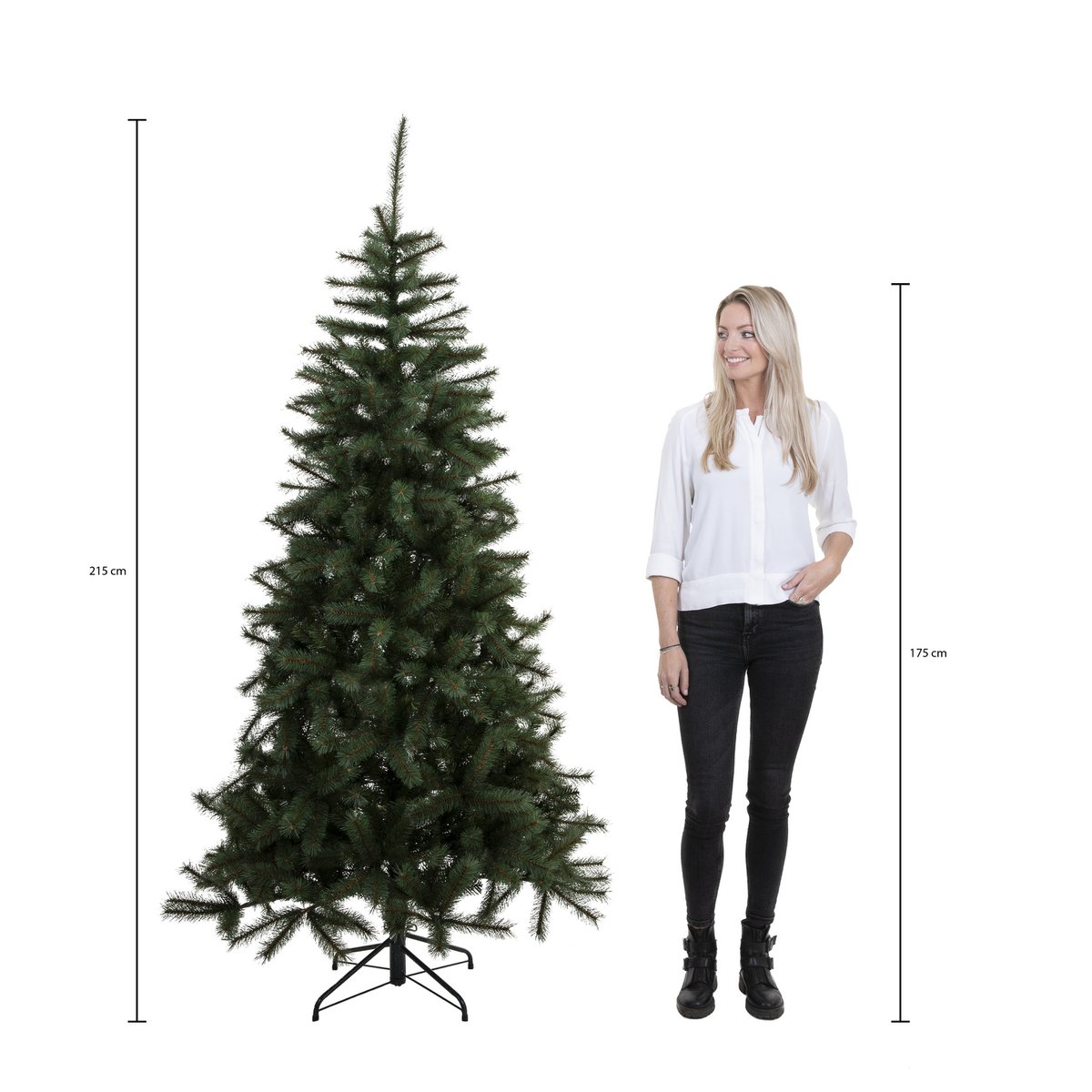 Tuscan Artificial Christmas tree - H185 x Ø109 cm - Green