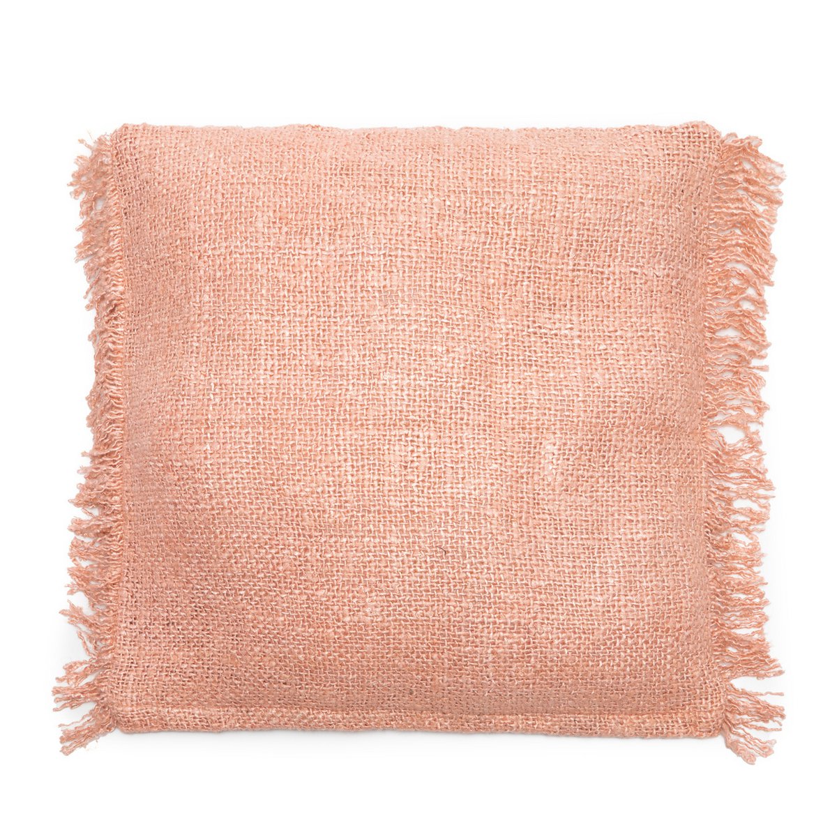 The Oh My Gee Cushion Cover - 60 cm x 60 cm - Salmon Pink