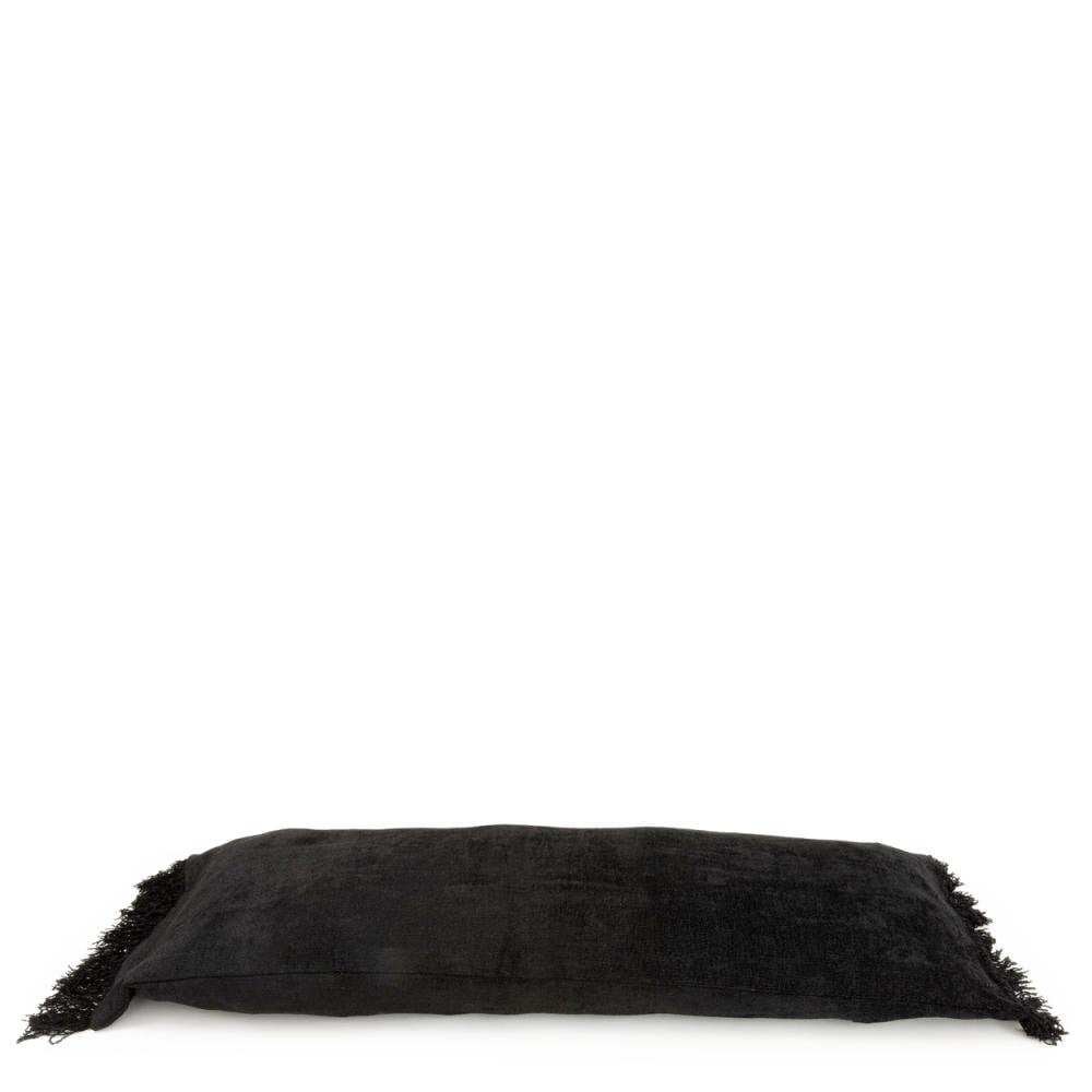 The Oh My Gee Cushion Cover - 100 cm x 35 cm - Black Velvet