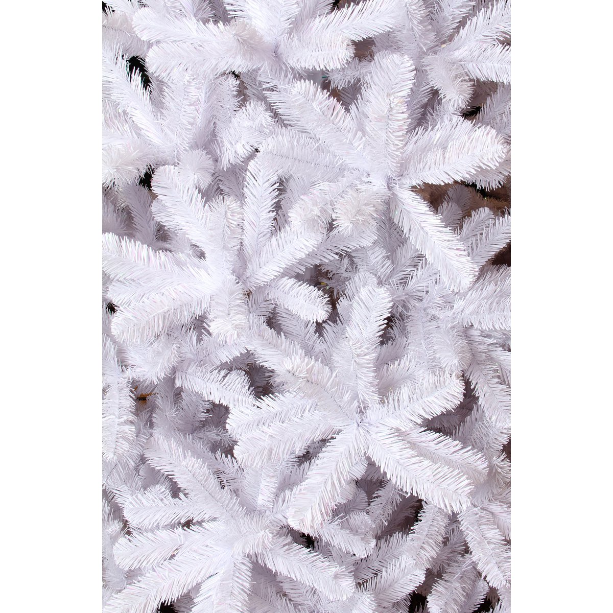 Icelandic Artificial Christmas tree - H90 x Ø66 cm - White iridescent